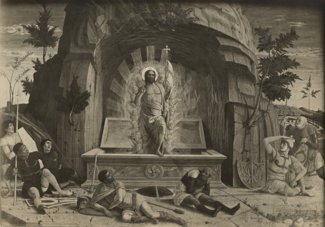Anonimo — Mantegna Andrea - sec. XV - Resurrezione di Cristo — insieme